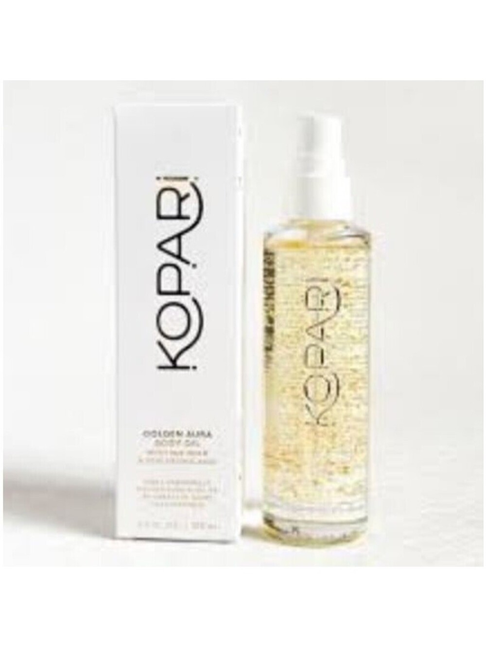 Kopari Golden Aura Body Oil with 24k Gold & Hyaluronic Acid 3.3fl Oz/100ml